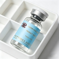 Étiquettes personnalisées pour flacons de peptides avec code QR pour la santé et l'amincissement, flacons de 2 ml, 5 ml, 10 ml