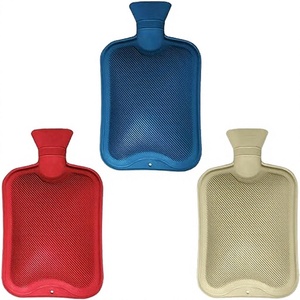 Bouteille de bain de souffleuse d'eau chaude en caoutchouc naturel souple et réutilisable de 2000 ml, conforme à la norme BS, vente en gros - I H C - Product Image 2