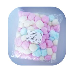 Batuffoli di Cotone Rosa per Ospedale, Palline di Cotone Colorate - Product Image 2