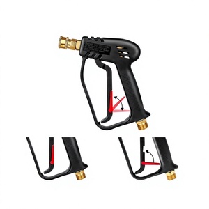 Pistola de Agua a Presión Ajustable de Latón M22 14 para Lavado de Autos y Limpieza del Hogar - Product Image 2