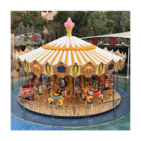 Vente directe d'usine, prix bon marché, parc d'attractions, manège, carrousel, chevaux à vendre
