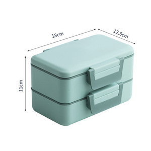 Capacity Compartment 1250Ml With Cutlery 2 Big School Kid Adult Office <b>Lunch</b> <b>Box</b> Oem Odm Custom Bento <b>Box</b> Bento <b>Lunch</b> <b>Box</b> - Product Image 6