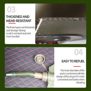 5L stockage d'huile vessies Portable Flexible pliable TPU Diesel <span class=keywords><strong>essence</strong></span> huile carburant vessie réservoir sac pour voiture moto - Product Image 6