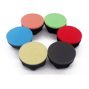 Éponge à cire à main pour surface plane, éponge de détaillage automobile, applicateur de cire en mousse, applicateur durable pour lustrer les pneus, tampon de finition - Product Image 3