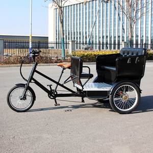 Bicicleta Taxi con Pedaleo Asistido, Triciclo Eléctrico de 5 Plazas, Triciclo Eléctrico para Pasajeros / E-Rickshaw, Bicicleta Eléctrica para Adultos, Cuadriciclo - Product Image 3