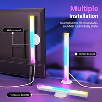 Luz Ambiental Inteligente RGB de Venta Caliente para Entretenimiento, Decoración de PC, TV y Habitaciones, Ilumina Escenarios de Escritorio