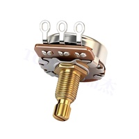 Perillas para Guitarra Eléctrica TOPVR, Interruptores de Control de Volumen y Tono para Bajo, Interruptores de Instrumentos de Alta Precisión y Rendimiento A500K/B500K TUV SGS
