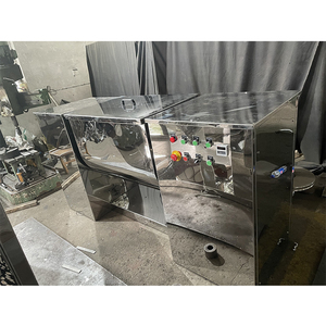 Mélangeur industriel en acier inoxydable de type cuve pour produits chimiques et poudres d'épices humides - Product Image 4