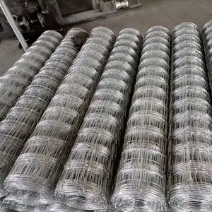 Malla de Cerca Agrícola de Alta Resistencia con Recubrimiento de Zinc y Articulaciones de Bisagra para Ganado, Ovejas y Cabras, de 3, 4, 5 y 6 pies de Altura, para Enrejados y Puertas - Product Image 1