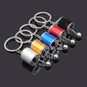 Creative Car 6 Speed Gearbox Gear Head Keychain Manual Transmission Lever Metal <b>Key</b> <b>Ring</b> Car Refitting Metal Pendant Keychain - Product Image 2
