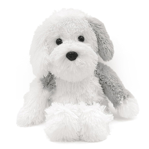 V363 Peluche Sensoriale Morbido Personalizzato a Forma di Pastore Tedesco, Animale di Supporto Emotivo Imbottito con Perline Sensoriali - Product Image 1