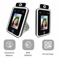 Sistema De Controle De Acesso Biométrico Reconhecimento Facial Touch Screen Tempo Atendimento Sem Fio Face Reconhecimento Reader para IP WiFi