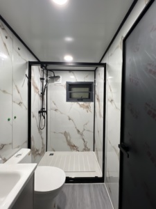 Casa Contenedor Moderna Plegable y Expandible, Finamente Decorada, Resistente a Huracanes, Ideal <span class=keywords><strong>para</strong></span> Vacaciones en la Playa - Product Image 5