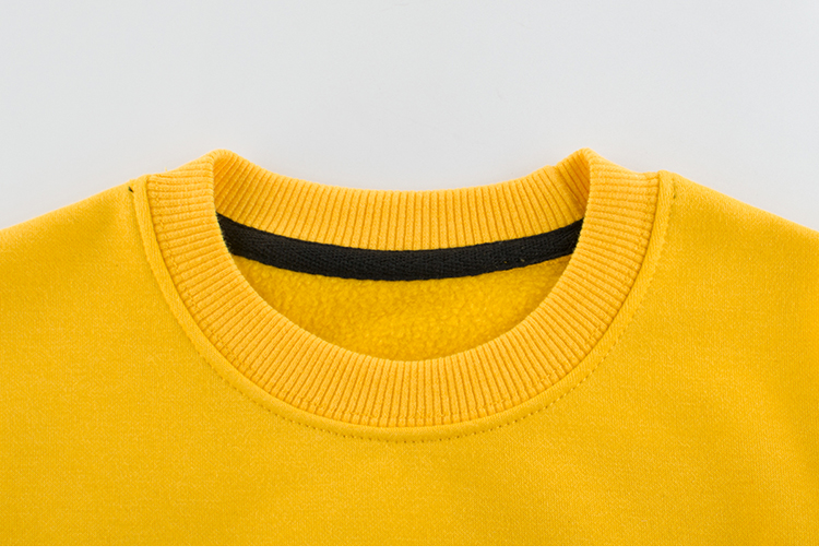 Autumn Winter Kids Clothes Fashion Design Boys Clothing Long Sleeve Fleece Set