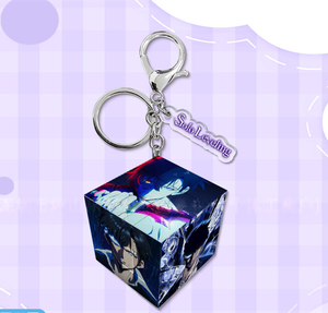 Mini Cubo de 3.5CM, Bleach, Luffy, <span class=keywords><strong>Haikyuu</strong></span>, Hunter, Blue Lock, DanDaDan, Manualidades de Plástico, Colgante, Accesorios, Llaveros de Acrílico de Anime - Product Image 5