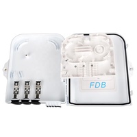 8 Core Outdoor IP 65 FTTH Cajas Nap Fiber Access Point Optical Fiber Terminal Distribution Box Odp 8 Core NAP FTTH