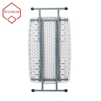 Table pliante réglable en hauteur, légère, en plastique blanc, pour télévision, portable, en gros