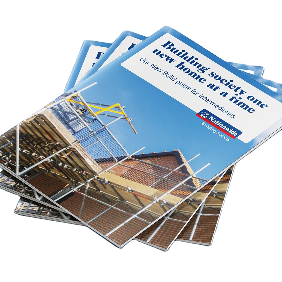 Пользовательский идеальный переплет Дешевое меню/Брошюра/буклет/листовки печати