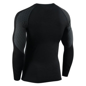 Wholesale Blank OEM <b>Surf</b> <b>Printed</b> Compression Shirt Long Sleeve MMA Jiu Jitsu UV Custom Rashguards Bjj Rash Guard for Men - Product Image 4