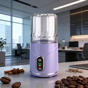 Mixeur portable robuste pour smoothies, alimenté par USB/batterie, 6 lames, sans BPA, qualité alimentaire, faible bruit, broyage de glace pour voiture et extérieur - Product Image 2