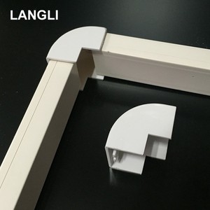 Matériel OEM Plastique Ignifuge Électrique PVC Cale Trunking Fittings Accessoires Toutes Tailles Raccords de Conduits de Force - Product Image 4