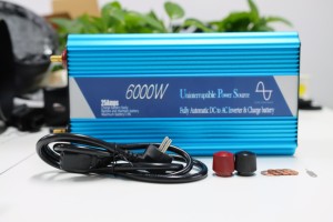 Convertidor de Corriente UPS de Onda Sinusoidal Pura de 12V/24V a 220V CA para Automóvil - Product Image 2