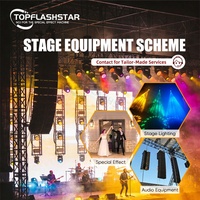 Éclairage de scène professionnel/ingénierie sonore, solution personnalisée, fabricant d'équipements audio et d'éclairage sonore d'origine