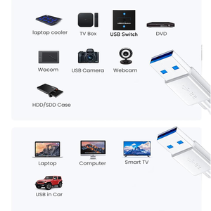 High Speed DE Icam Data Sync <b>Charger</b> Extension <b>Cable</b> Cord 8line Egyglod White Data <b>Cables</b> Accessories - Product Image 2
