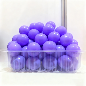 Balles de piscine à balles en plastique de 8 cm pour enfants, non toxiques, résistantes à l'écrasement, pour parc de jeux, tente, décoration de fête - Product Image 3
