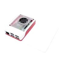 Boîtier officiel d'origine pour Raspberry Pi 5 avec ventilateur à température contrôlée, coque de protection pour Raspberry Pi 5