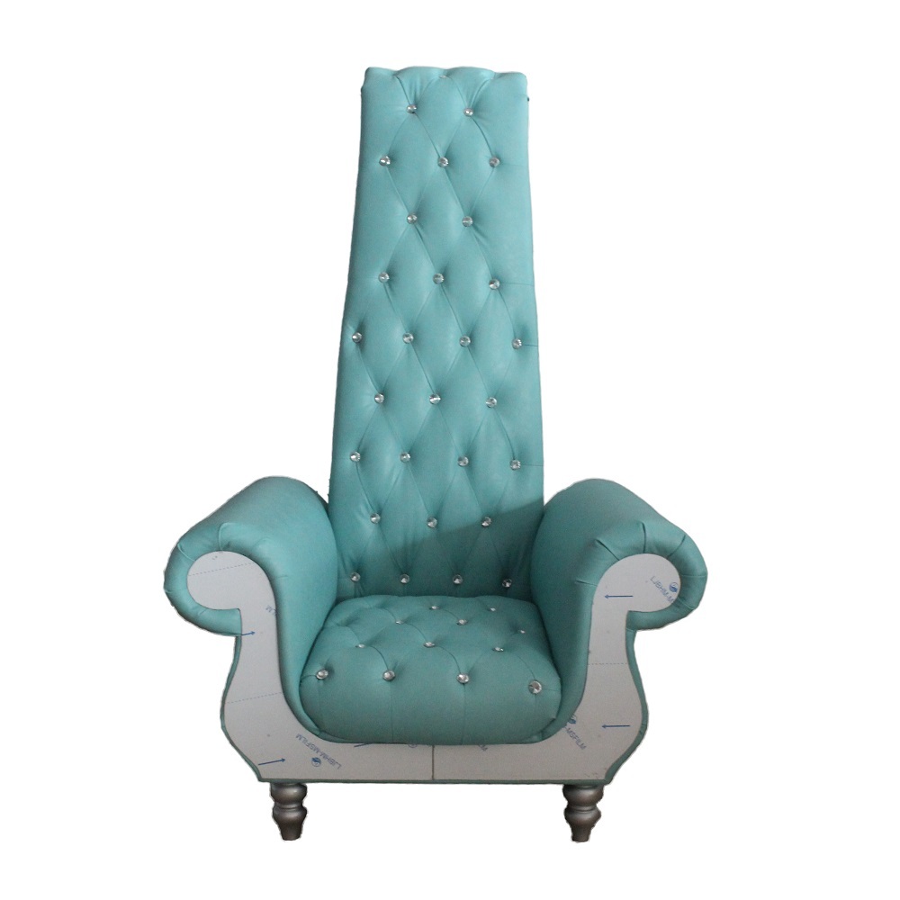 En gros la meilleure qualité trône chaise de sofa de mariage pour la mariée et le marié