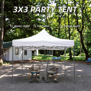 आसान पॉप चंदवा गज़ेबो 3x3 3x6 मीटर लोहे के पाइप फ्रेम आउटडोर तह घटना तम्बू वर्षाप्रूफ सनशेड व्यापार के लिए अनुकूलन योग्य रंग - Product Image 6