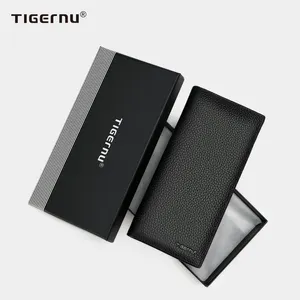 Tigernu T-S8003 trending long purse women wallets genuine leather for men