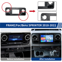 Cadre autoradio Meihua pour Mercedes Benz Sprinter 2018+ avec câble de câblage 16 broches, faisceau Android