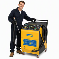 AUTOOL CT500 Máquina de Limpieza Criogénica de Acero Inoxidable con Pantalla LCD, Limpiador de Inyectores de Combustible, Cuidado del Automóvil, Presión del Acelerador del Motor