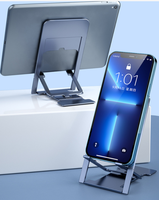 Support de téléphone portable de bureau Support de téléphone pliable réglable Support de téléphone de stabilité