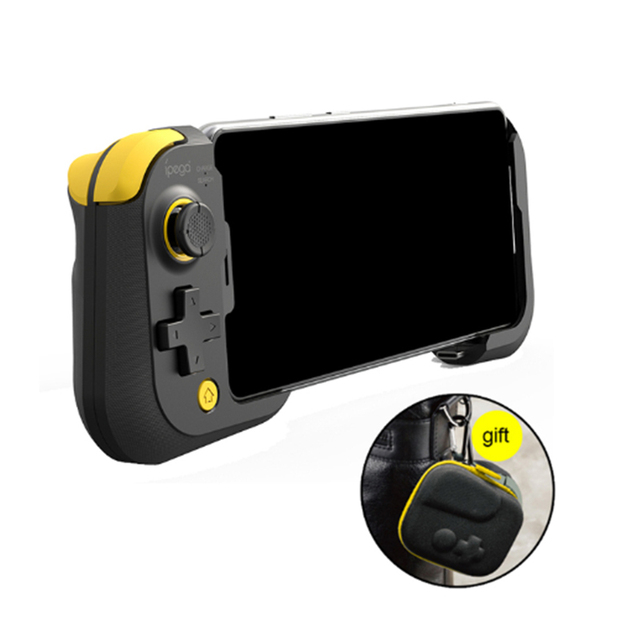PG-9211 BT Ipega Gamepad Wireless Controller for IOS Android PC Mobile Phone Storage Bag White/Black ABS Material Retail Package