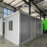 Maison de conteneur modulaire à prix d'usine Matériau en acier inoxydable, maison de conteneur mobile, portable et personnalisable