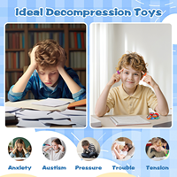 Anneaux anti-stress en silicone ODM/OEM pour enfants, étudiants, bureau – Jouet sensoriel pour soulager l'anxiété, récompenses de classe, cadeaux de fête
