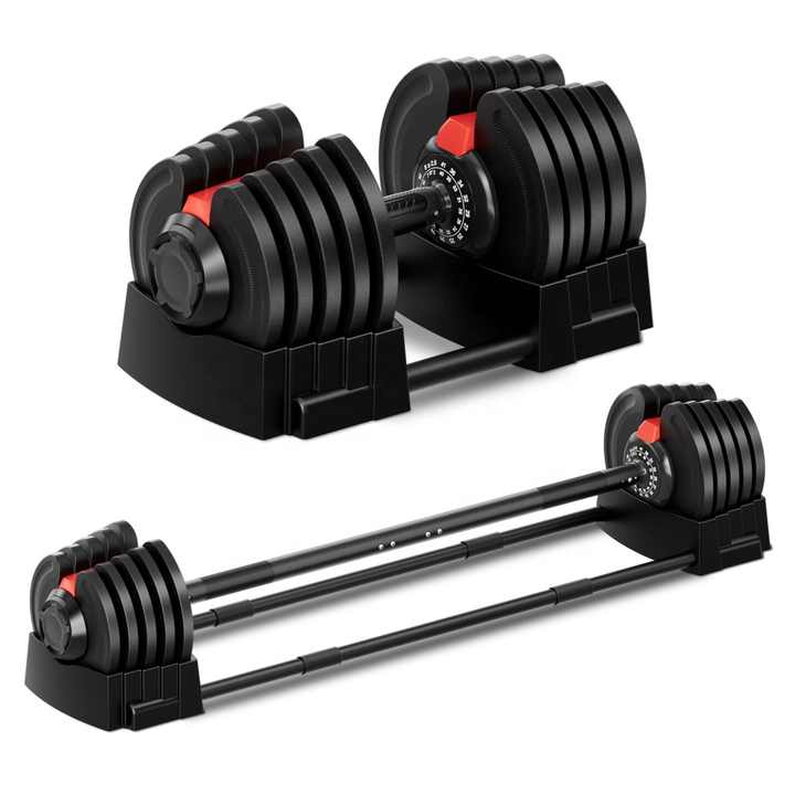 adjustable dumbbell set, 90lbs (40Kg) x 2