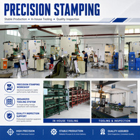 Fabrication sur mesure de tôles en acier inoxydable, pièces d'emboutissage métallique de précision, tolérance de 0,05 mm, certification ISO9001 pour