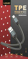 Câble de charge rapide USB 2.1A LDNIO LS441 en gros en stock – Fabricant de câbles de charge rapide Micro/Type-C