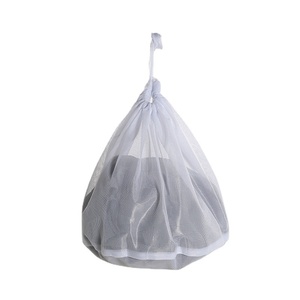 Sacchetto per Bucato in Rete di Nylon con Cordoncino, Protezione Rinforzata, Grande Borsa per Pulizia, Moderno Stock all'Ingrosso - Product Image 5