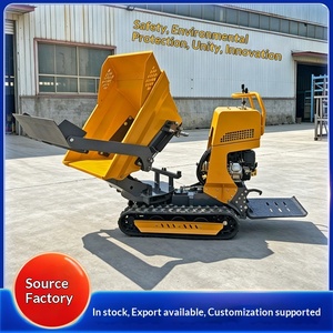 Camión de carga pequeño con orugas, dedicado al transporte transfronterizo, con plataforma giratoria de 180 grados para ganadería y carga de animales. - Product Image 1