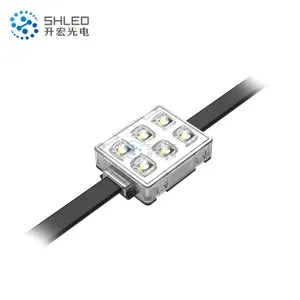 Led Pixel DC24v rgb led outdoor point pixel light facade led dot light SMD 5050 RGB LED Pixel Point Lights