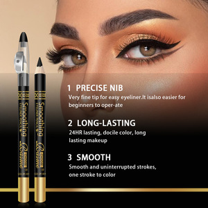 Moyen-Orient <span class=keywords><strong>Noir</strong></span> <span class=keywords><strong>Liquide</strong></span> <span class=keywords><strong>Eyeliner</strong></span> Longue Durée Épais Tige <span class=keywords><strong>Eyeliner</strong></span> Taille-Crayon pour le Maquillage des Yeux-Vente en Gros - Product Image 2