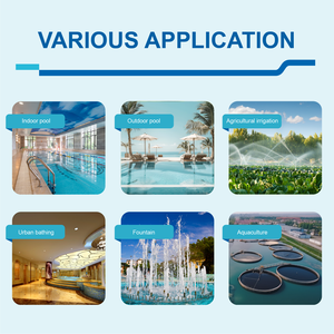 DAYUAN 0.75HP Bomba de agua para piscina Filtro de arena Bomba de agua eléctrica para SPA Filtro doméstico Bomba de circulación de piscina - Product Image 5