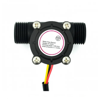Capteur de débit d'eau YF-S201 4/6 points G1/2/3/4 interface FS300A fontaine à boire module de débitmètre Hall