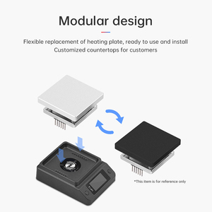 Placa Calefactora Inteligente ALIENTEK HP15 con PD, Mini Placa de Temperatura Constante de 350°C ℃   Precalentador Digital para Reparación de Soldaduras - Product Image 6