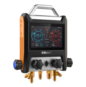 Manómetro Digital Inteligente de 4 Vías Elitech MS-4000, Pantalla Táctil de 5 Pulgadas, Garantía OEM de 1 Año, Presión/Temperatura/Vacío/Detección de Fugas - Product Image 1